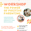 Workshop “the power of positive parenting” at DIA Campus